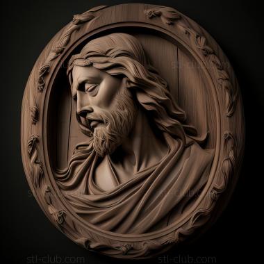 3D model st jesus (STL)